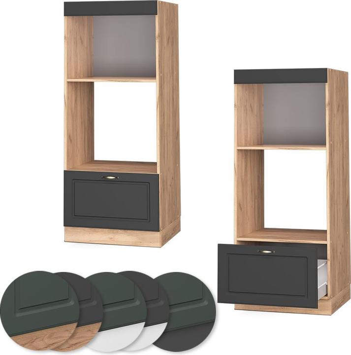 Produktbild Vicco Mikrowellenschrank Fame-Line (60 x 58 x 153.5 cm)