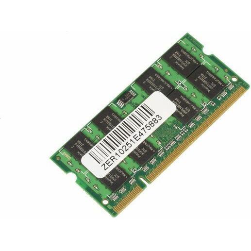 CoreParts DDR2 Speichermodul GB (1 x 2GB), RAM Modellspezifisch, Grün