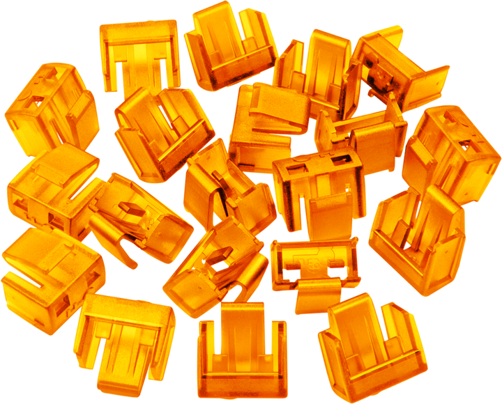 Produktbild Lindy RJ45 Port Blockers x 20 Orange