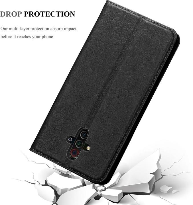 Actual product image Cadorabo Book Invisible Magnet Cover (Honor Play 5G)
