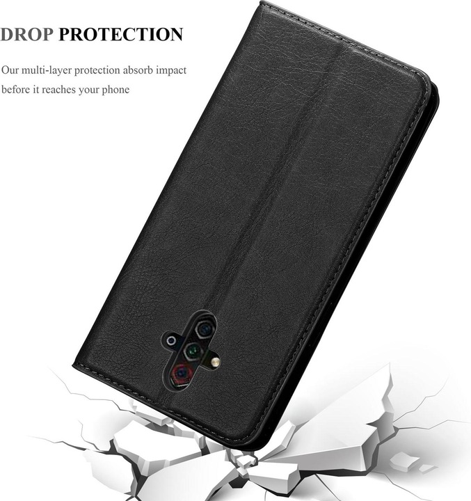 Actual product image Cadorabo Book Invisible Magnet Cover (Honor Play 5G)