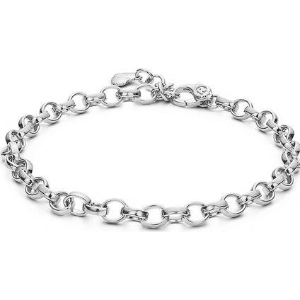 Rosato, Armschmuck, Elegant silver bracelet for Storie pendants RZB015 (L)