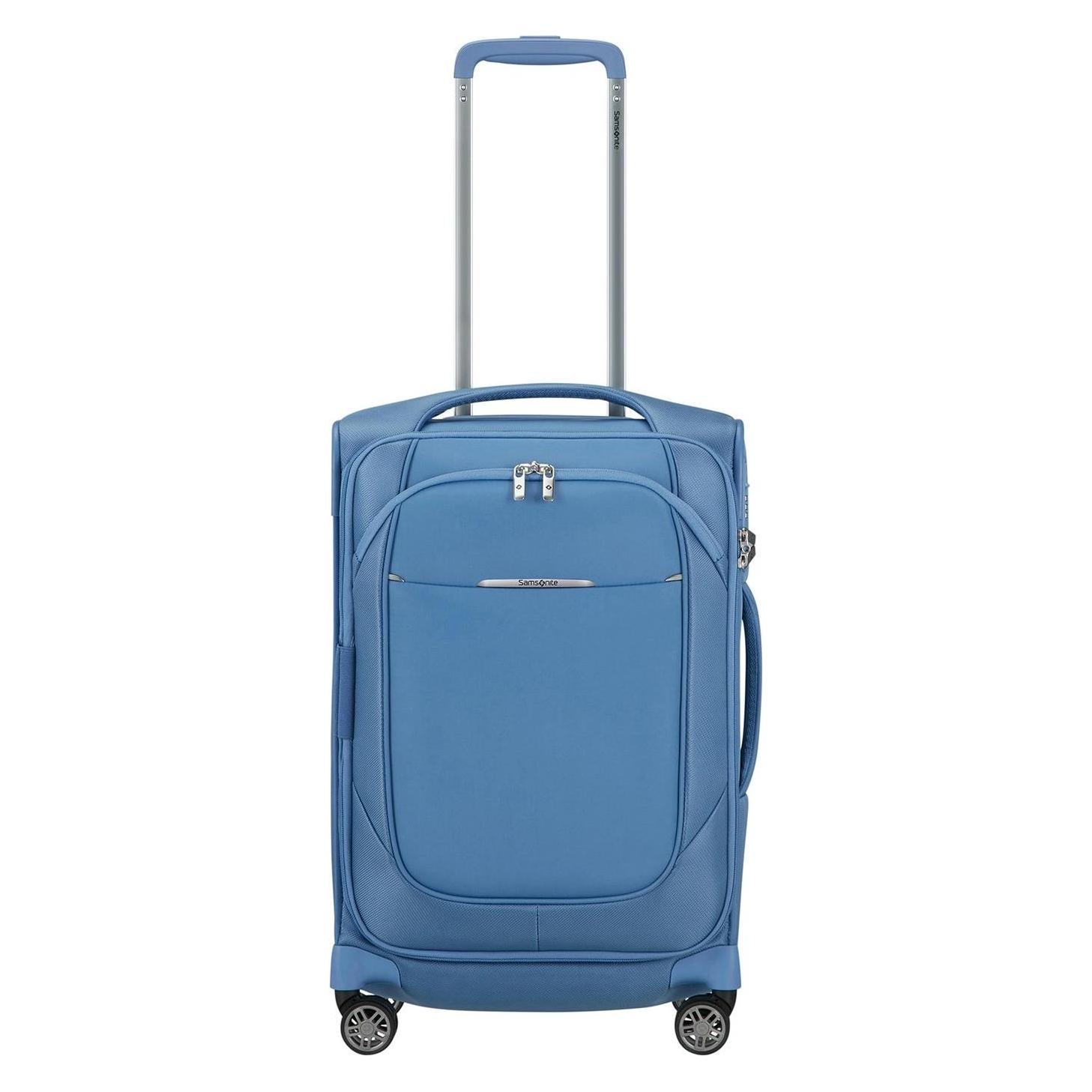 Samsonite, Koffer, Re-Lite Trolley Mit 4 Rollen Erweiterbar 55cm, Blauw, (36 l)
