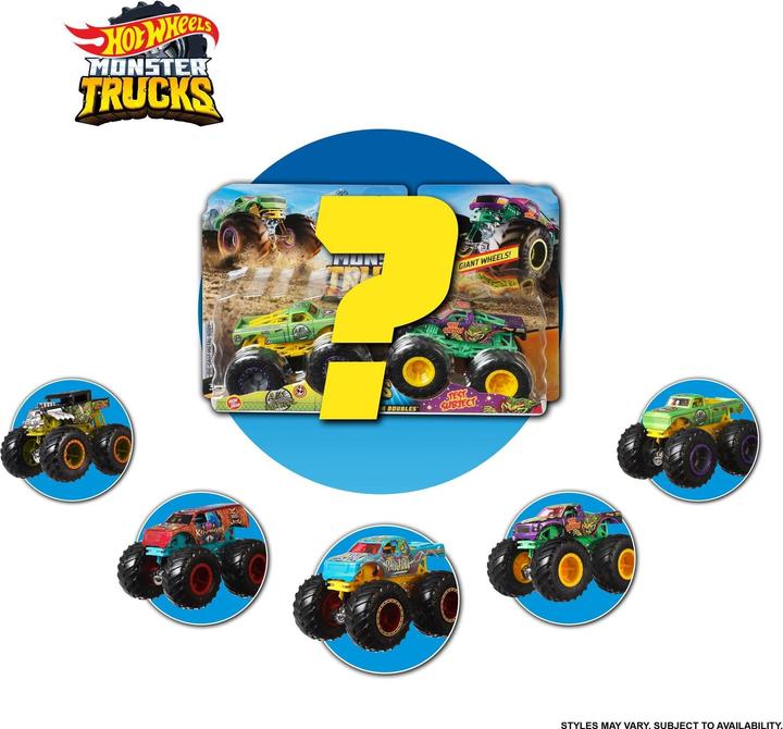 Actual product image Hot Wheels Monster trucks, Die-Cast