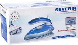 Actual product image Severin Travelling steam iron BA 3234 Silver (1000 W, 40 g/min)