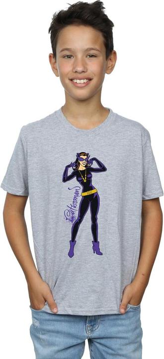 Produktbild Catwoman Happy Pose TShirt Jungen (128)