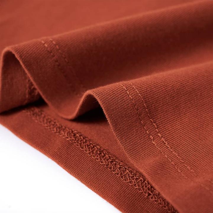 Produktbild VidaXL Kinder-Langarmshirt Cognac 140,Material: 95 % Baumwolle. 5 (140)