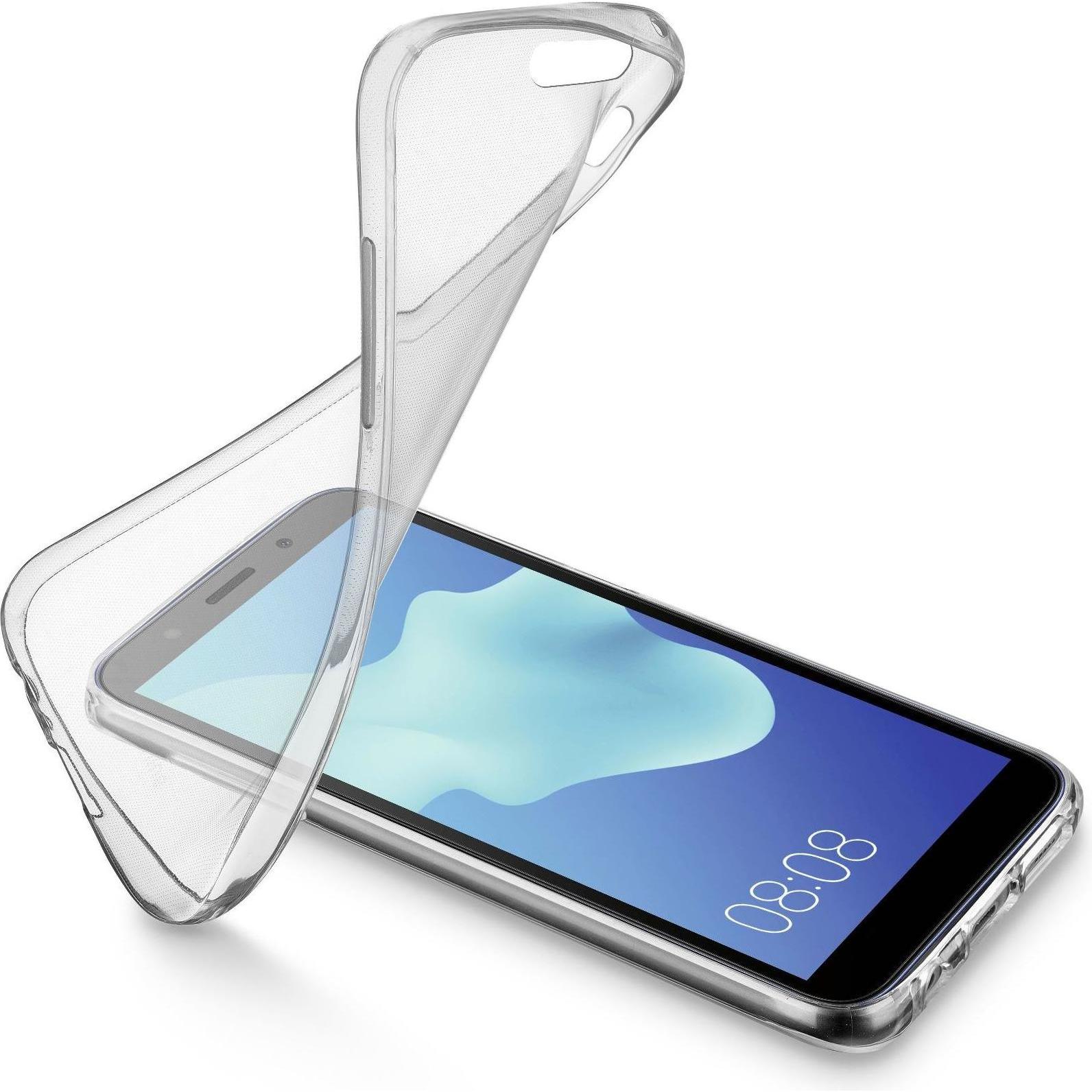 Cellularline Case SOFT, Y5 2018 / Honor 7S (Huawei Y5 (2018), Huawei Y5 Prime 2018, Onore 7s), Cover smartphone, Trasparente