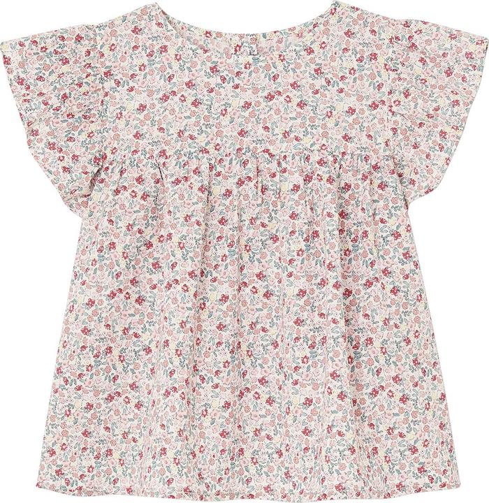 Actual product image Vertbaudet Mädchen-Set: geblümte Bluse & Musselin-Shorts (158)
