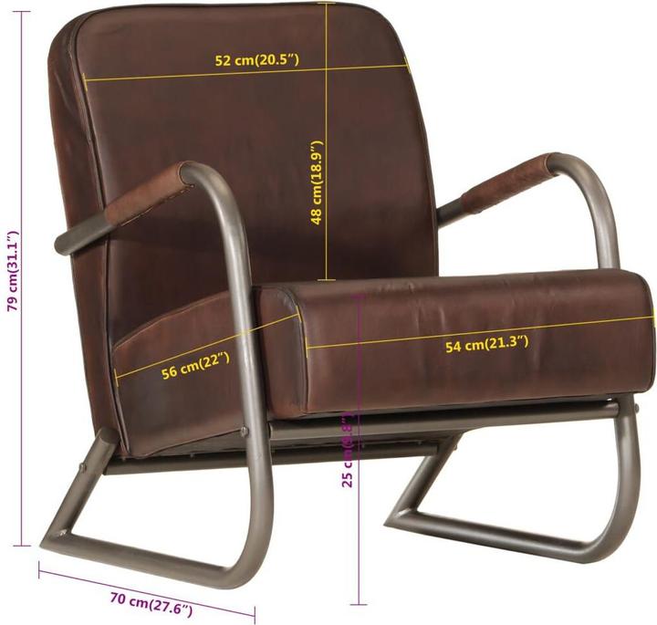 Produktbild vidaXL Sessel