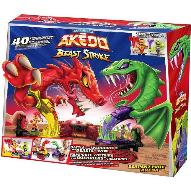 Akedo playset Serpent Fury Arena