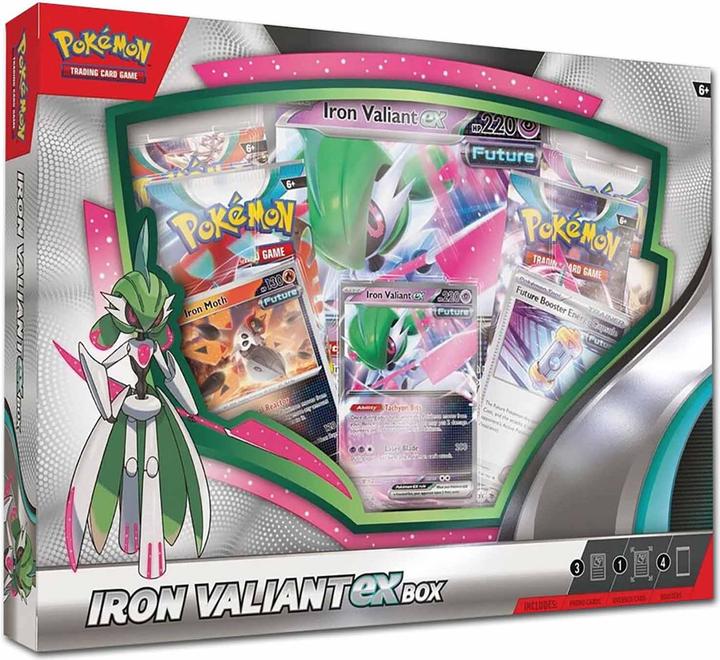 Immagine prodotto Pokémon P-EN Iron Valiant/Luna Ruggente ex Box (Inglese, Box Set e Collezione)
