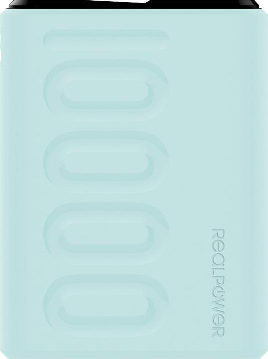 Image du produit RealPower Banque d'énergie PB-10000 PD Nutopia (10000 mAh, 18 W, 37 Wh)