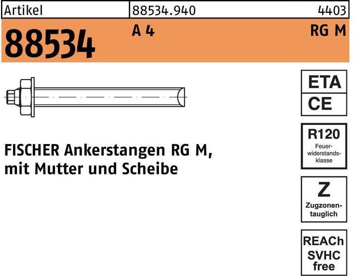 Produktbild Fischer Ankerstange RG M16x250 R (10 Stk.)