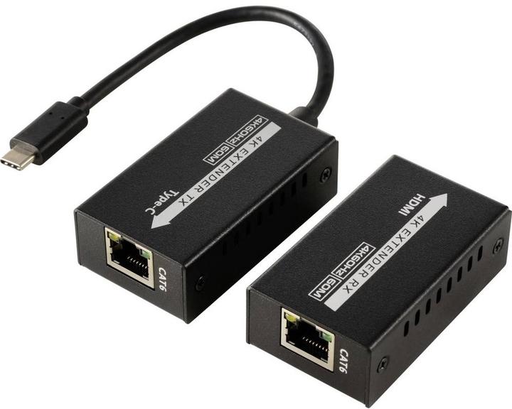 Produktbild SpeaKa Professional SP-TPCE-500 HDMI Extender über Netzwerkkabel RJ45 60 m (Extender)