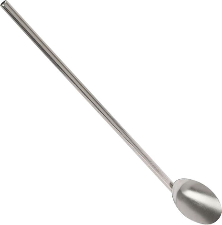 Produktbild Excellent Houseware 2in1-Trinkhalm-LÃ¶ffel aus Edelstahl, 5-teilig inkl. ReinigungsbÃ¼rste (5 x)