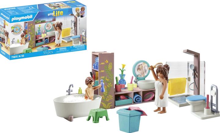 Produktbild Playmobil Badezimmer (71611, Playmobil My Life)
