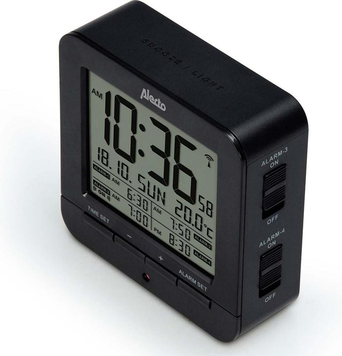 Immagine prodotto Alecto AK-20 Sveglia digitale con termometro (nero)