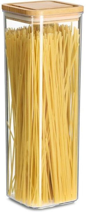 Actual product image Zeller Present Storage jar w. bamboo lid, 1900 ml, plastic (1.90 l)