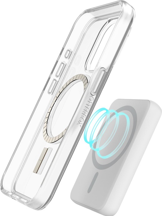 Actual product image OtterBox Wireless Power Bank (7.5W) 5000mAh USB-C Port White (5000 mAh, 12 W)