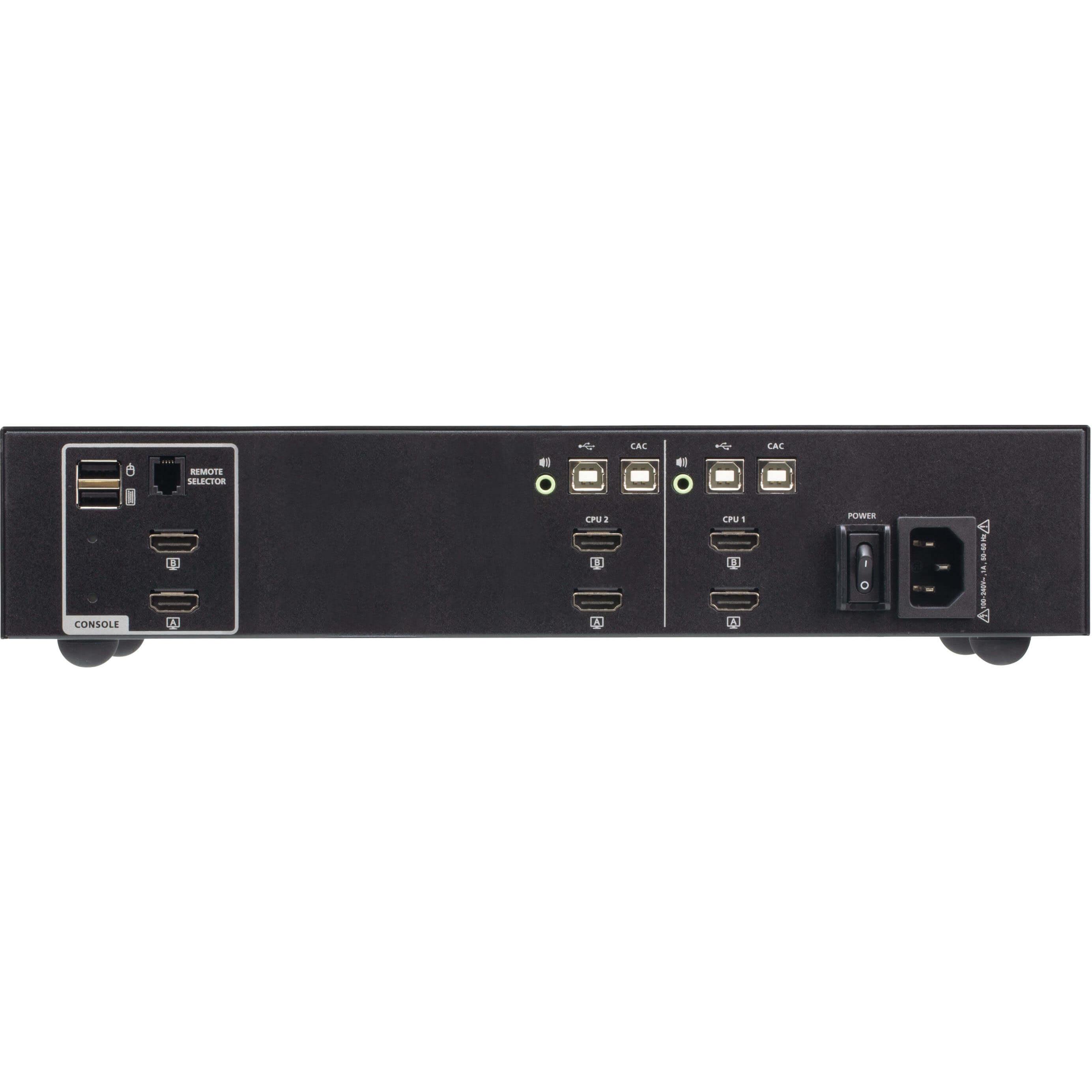 Thumbnail - Aten KVM-Switch, HDMI, KVM Switch, Schwarz