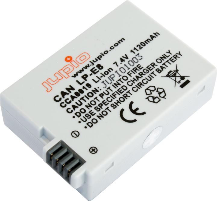 Produktbild Jupio Canon LP-E8 1120 mAh (Kamera Akku)