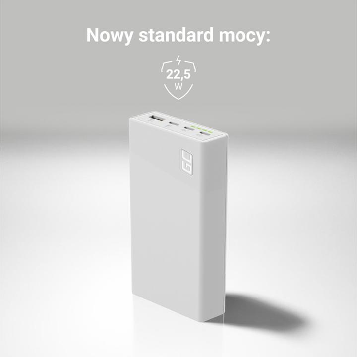Actual product image GreenCell PBGC03W power bank (20000 mAh, 18 W, 74 Wh)
