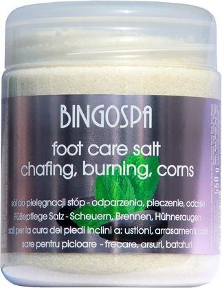 Image du produit BingoSpa Sel pour les pieds pour les peaux sensibles et sujettes aux ampoules 550g (Bain de pieds)