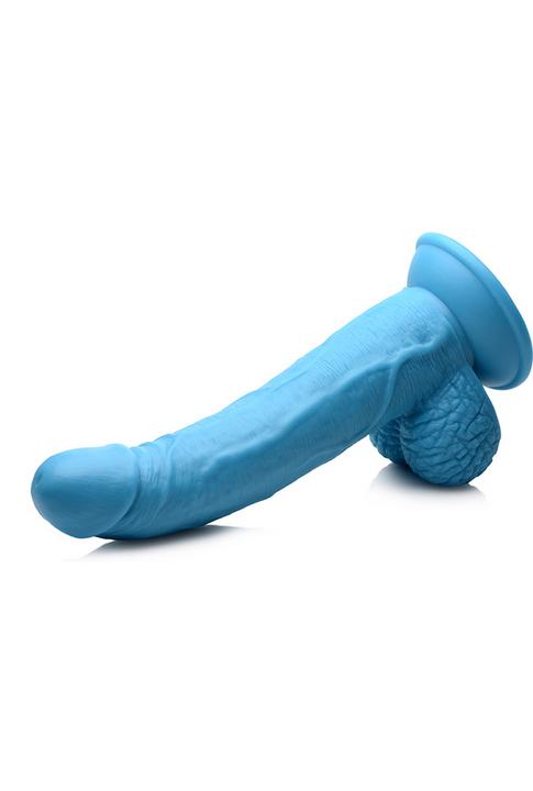 Produktbild Pop Peckers Poppin Dildo 19 cm - Blue