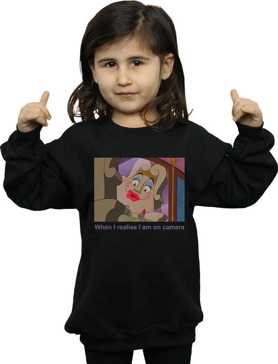 Produktbild Disney Beauty And The Beast Madame De La Grande Bouche Sweatshirt Mädchen (152, 158)