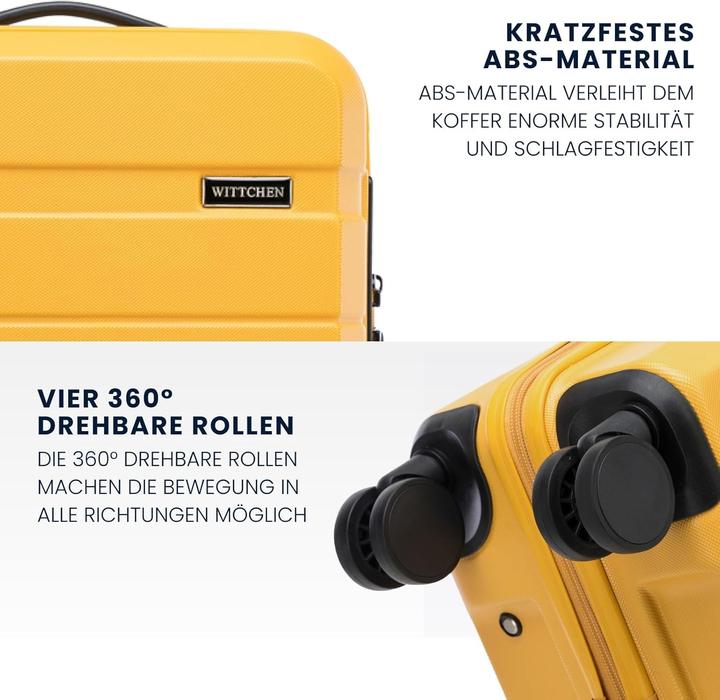 Actual product image Wittchen Comodo Line Hard Case Set (98 l)