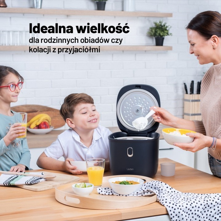 Actual product image Lauben Ryżowar Low Sugar Rice Cooker 3000AT
