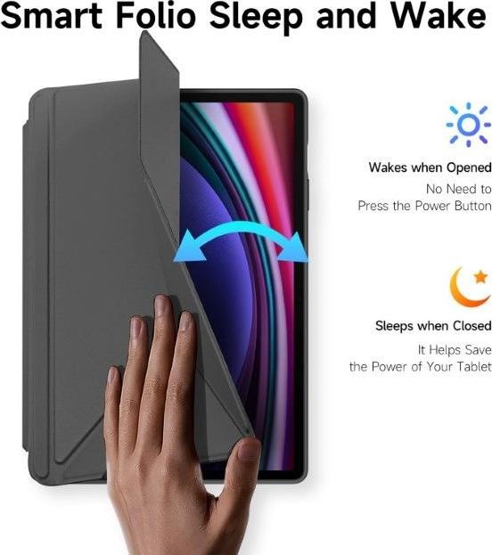 Actual product image Dux Ducis Magi Series Bookover (Galaxy Tab S9+, Galaxy Tab S9 FE+)