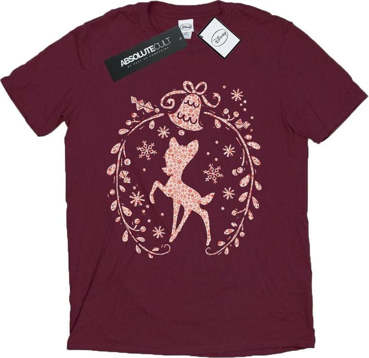 Disney Bambi Christmas Wreath TShirt (M)