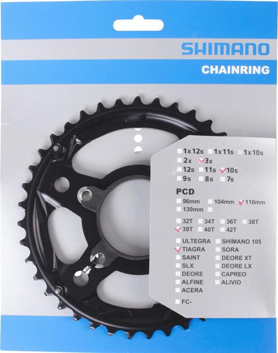 Produktbild Shimano Kettenblatt TIAGRA FC-4703 39 Zä MM (39)