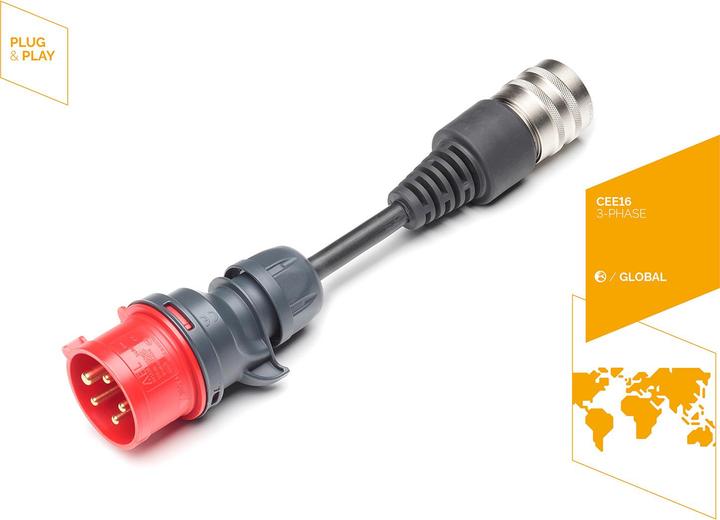 Actual product image Juice Technology Juice Booster Adapter industrial plug (CEE16 red, 11 kW, 16 A)