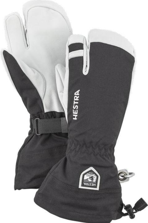 Actual product image Hestra Army Leather Heli Ski 3-Finger Gloves (L)