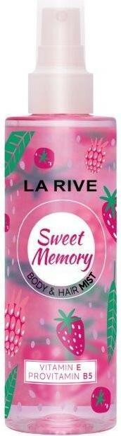 La Rive per Donna Sweet Memory Spray per corpo e capelli 200ml (200 ml, Spray profumato per corpo e capelli)