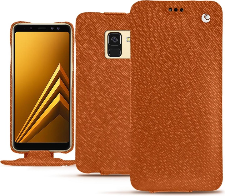 Produktbild Noreve Lederschutzhülle vertikal (Samsung Galaxy A8+)