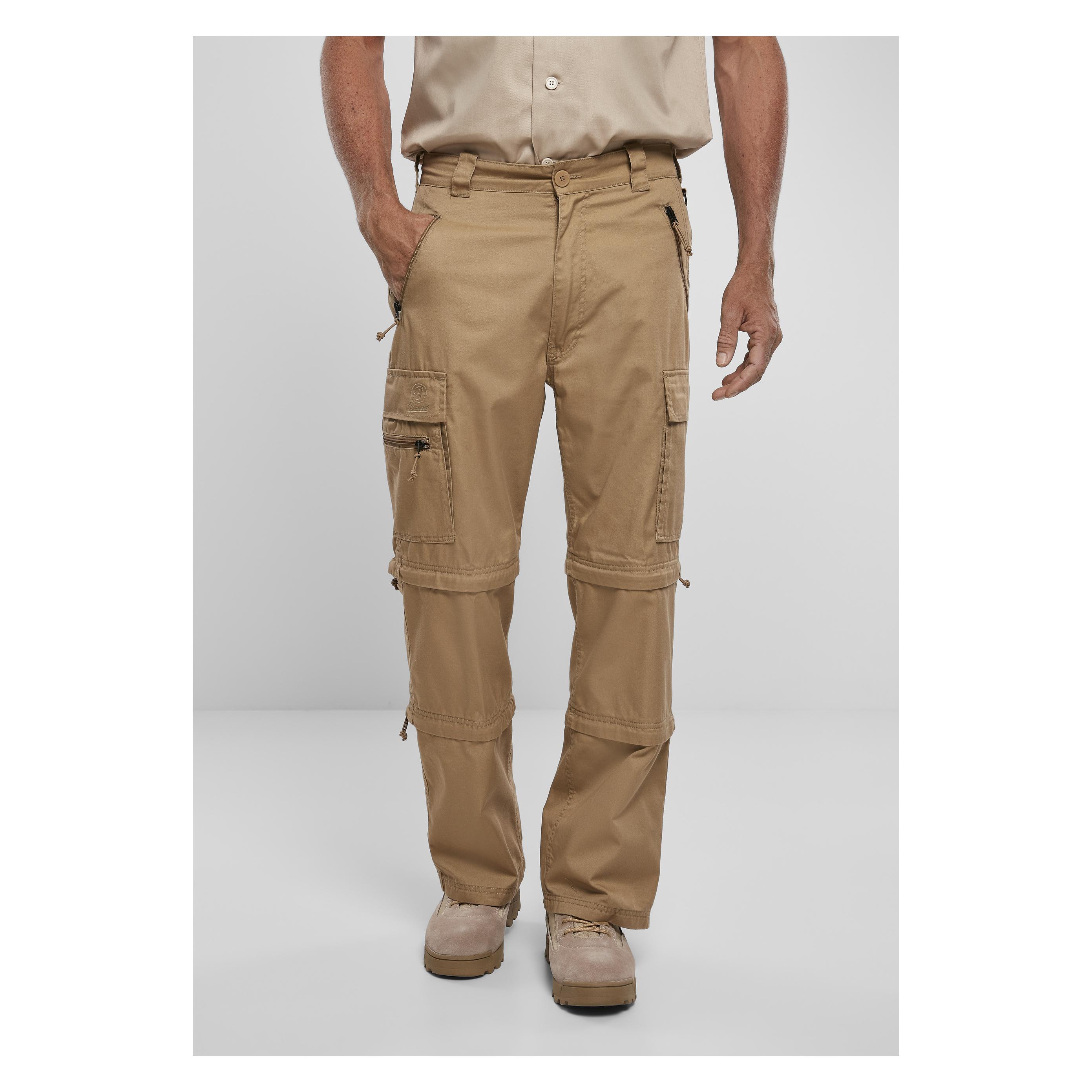 Brandit, Herren, Hosen, Savannah Removable Legs Pants, Braun, (L)