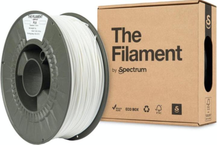Actual product image TF-24001 (PLA, 1.75 mm, 1000 g, White)