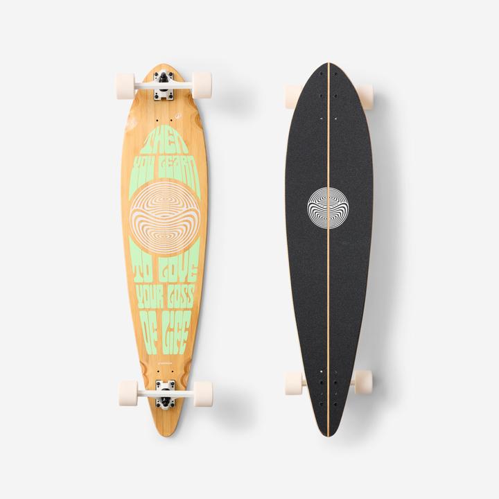 Decathlon Longboard Pintail 500 Holz