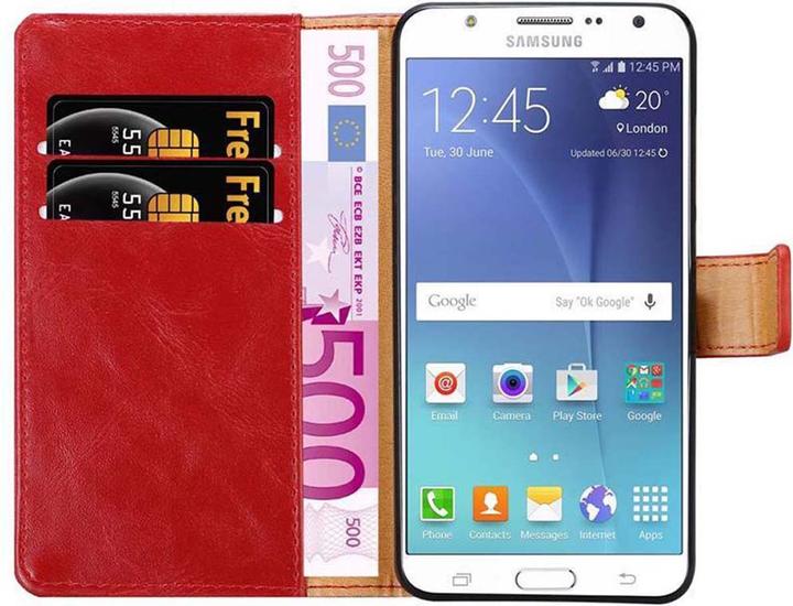 Actual product image Cadorabo Book Luxury Cover (Samsung Galaxy J7)