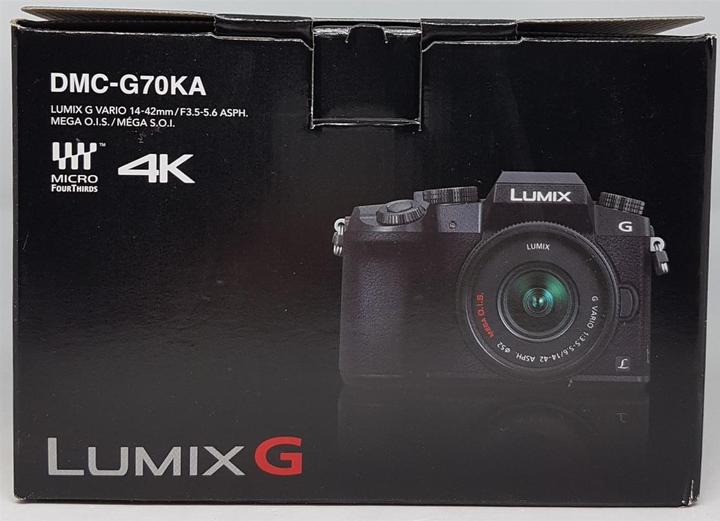 Immagine prodotto Panasonic DMC-G70KAEGK Lumix G (14 - 42 mm, 16 Mpx, Micro Four Thirds)