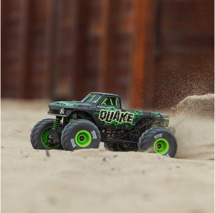 Produktbild Arrma Monster Truck Quake Grom 4x4 Brushed RTR 1:16 Grün (RTR Ready-to-Run)