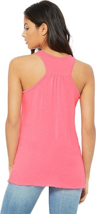 Actual product image Bella Canvas Womens/Ladies Racerback Flowy Tank Top (XL)