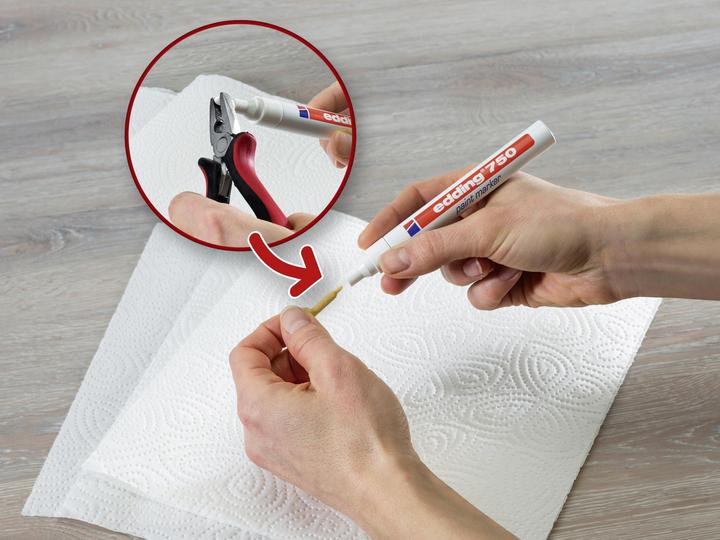 Image du produit Edding Marqueur peinture (Blanc, 4 mm, 1 x)