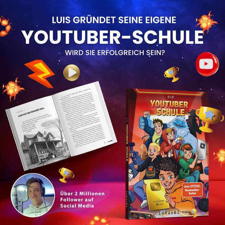 Immagine prodotto Die YouTuber Schule (Tedesco, LukasBS, 2024)