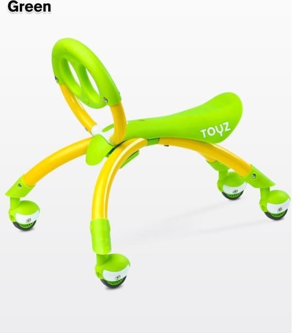 Caretero Scooter a quattro ruote Maggiolino verde