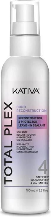 Kativa Total Plex Bond Repair Hair Bond Rebuilder Hair Reconstructor Repariert und schützt das Haar NANO (100 ml)